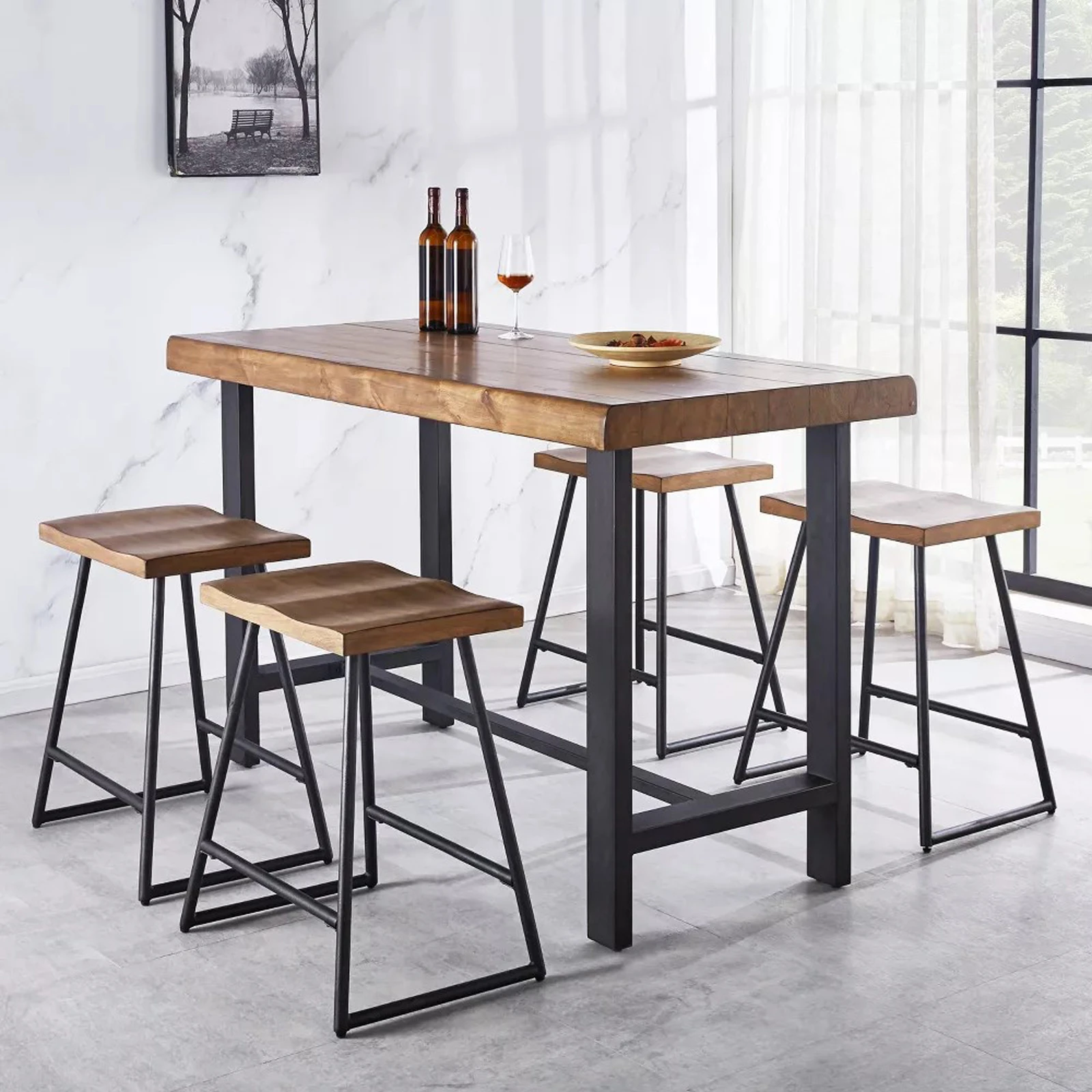 5pcs Counter Height Dining Set